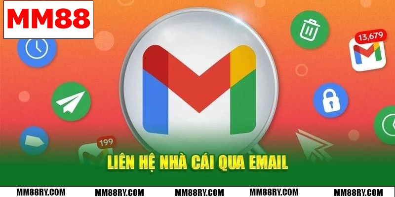 Kết nối qua Email MM88