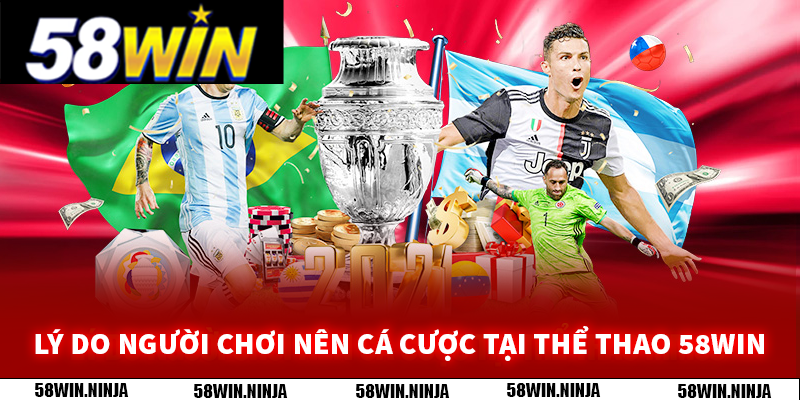 Lý do người chơi nên cá cược tại thể thao 58WIN